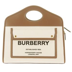 24SS 로고 포켓 스몰 토트백 멜트브라운 8036784