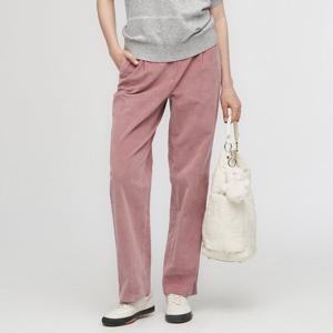 [링스] 여성 코듀로이 원턱 테이퍼드 팬츠 L21D3PT152_PK