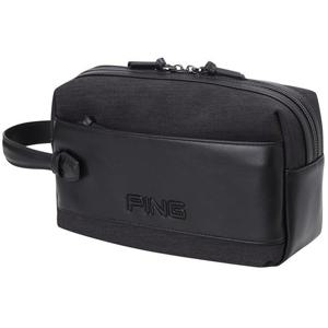 [핑골프][양말증정]남성 소재 믹스 파우치백 111D3BG001_BK