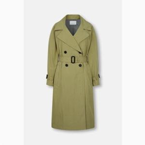 [보브] (7154316001) 백 버튼 플랩 클래식 트렌치 코트