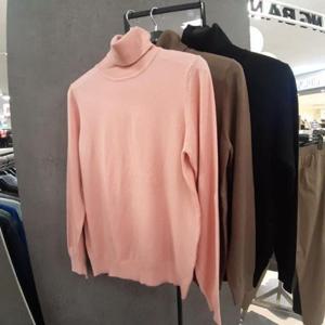 뱅뱅칠곡 HC09 여성 인생탬 목 폴라티셔츠 NWY771