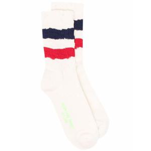 골든구스 양말 GUP00883P000488 81239 OLD WHITE RED NAVY GREEN