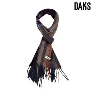 [닥스] 캐시미어100 체크 머플러 FKO093O