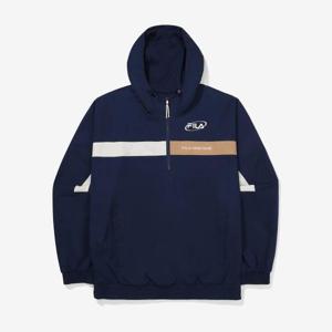 [휠라][휠라 공식] 컬러블럭 스트레치 아노락 (FS2JKF3102X_NAY)