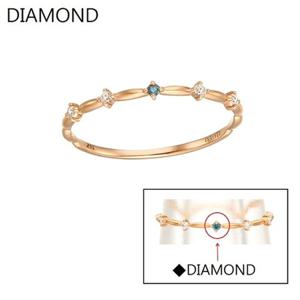 로이드 18K 블루다이아 미스링 LRF16001D