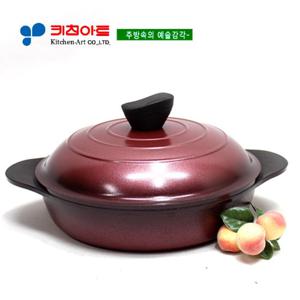 키친아트 베스트(BEST) 원형매직팬28CM(무수분)