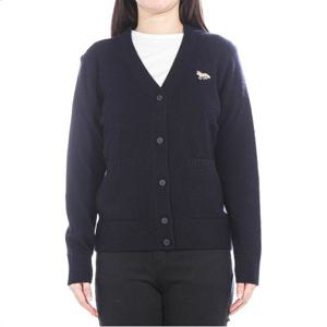 [메종키츠네] 24FW (LW00507KT1006 NAVY) 여성 베이피 폭스 가디