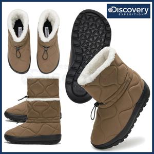 디스커버리 24년 겨울 신상/할인 여성 레스터QT부츠FUR 보아털/퀼팅미드패딩부츠/방한화/신발 DXSH6164N-BRD