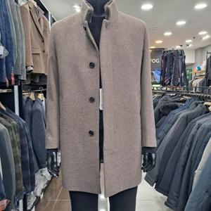 런던포그 HL01 베이지 하프 코트 Lowma858