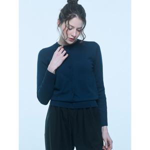 [유닛]캐시미어 블렌디드 비키 가디건 (ZFKKCA10AN-NAVY)