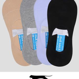 슬레진저 무지 벗겨지지않는 남자 덧신 10P 어른 양말