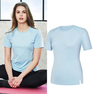 콜핑 여성 크레오라 신축 필라테스 등산 반팔 라운드 티셔츠 GS