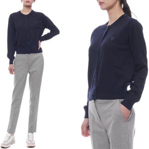 [메종키츠네(잡화)]25SS 여성 볼드 폭스헤드 패치 가디건 (MW00508KT1036 P476 25S)