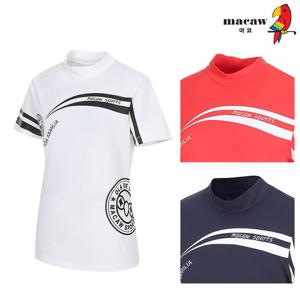 (여성)프린트 반목넥 반팔 티셔츠_MMW2TH02