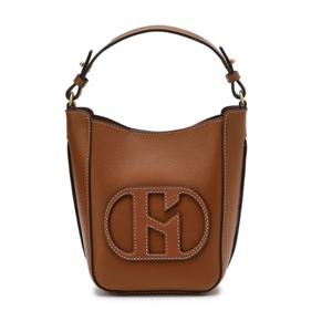 [헤지스] [H20] H프리미엄 브라운 레더 토트백 S(HIBA4F250W2)