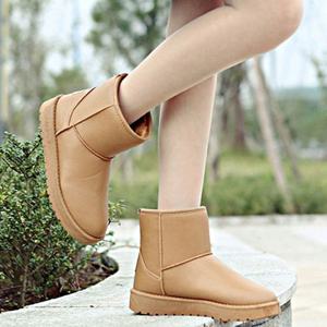 생활방수 따스한 보온성 깔끔한 디자인 데일리 털부츠