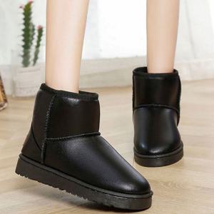 여성화 따뜻한 방한슈즈 털안감 겨울용 발목부츠