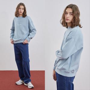 [웰메이드]부산본점웰메이드베이직  REABLE자수 맨투맨MUOAL4S1111