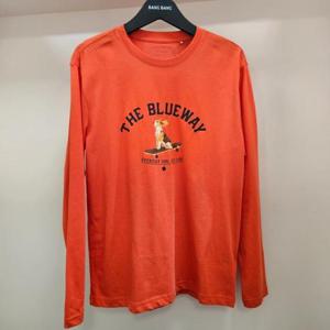 뱅뱅 HC07 봄 공용 강아지 프린트 긴팔티셔츠 NTL264