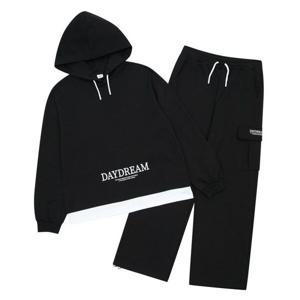 [에스핏]레이어드 와이드 세트 상하복 - 블랙 (SJZ101FKTR09)_CJ