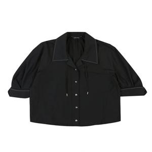 [코데즈컴바인]소매볼륨 오픈카라 블라우스 (CJB-BL507W4)