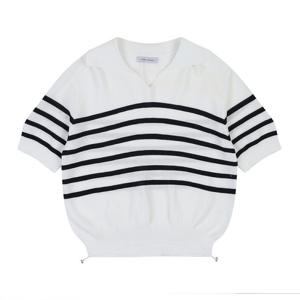 [코데즈컴바인]카라 반팔 브이넥 풀오버 (CJB-PU581W4)