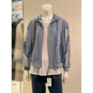 벨리시앙 세이브존01 매쉬 배색 메탈사 점퍼(2color) JP4202