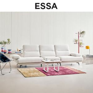 [헤드레스트&상품권증정][에싸] 카디스 4인 카시미라 패브릭 소파