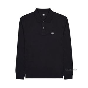 [CP컴퍼니] SS25 남성 로고 패치 폴로 티셔츠 18CMPL061A 005263W 999