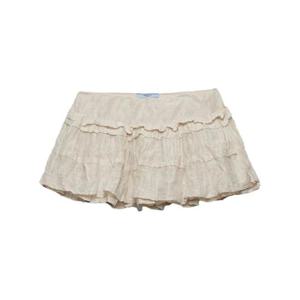 프라다 주름 러플 미니 스커트 P148KSOOO14LE