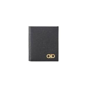 페라가모 동전 포켓 간치니 지갑 블랙 660804-749668