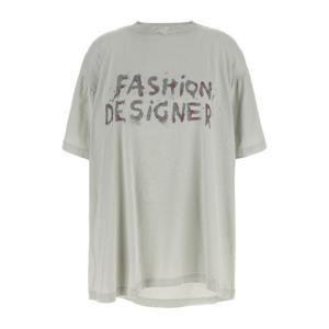 발렌시아가 패션 디자이너 프린트 티셔츠 824285TSVC5 9012