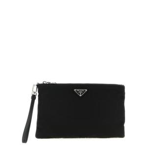 프라다 트라이앵글 로고 리나일론 클러치백 2NH0062DMHF0002 Bla