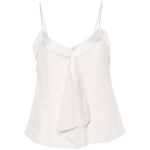 26 SS 엠포리오아르마니 러플 시어서커 탑 3D2K672NX4Z TP432350129