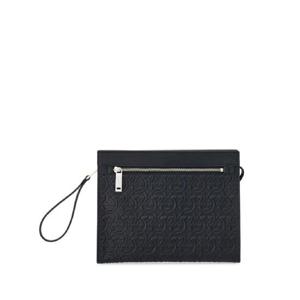 26 SS 페라가모 간치니 엠보스드 로고 클러치 769481 TP432410706