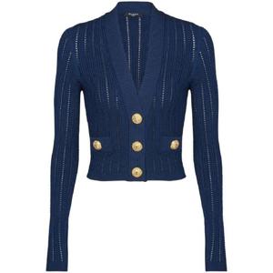 26 SS 발망 V넥 크롭 가디건 BF1KL018KE18 TP432089413