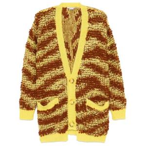 26 SS 스텔라 매카트니 타이거 패턴 부클레 가디건 6K08093S2512 TP432335381