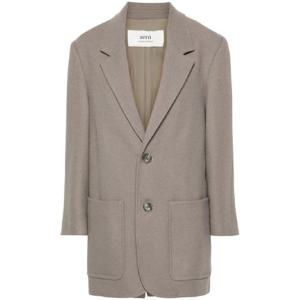 26 SS 아미 파리스 싱글 브레스티드 코트 H23FCO217WV0016 TP432258992