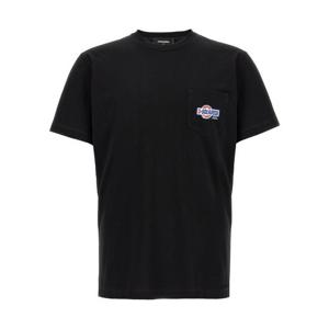 디스퀘어드2 반팔 티셔츠 S74GD1449D20020900 Black