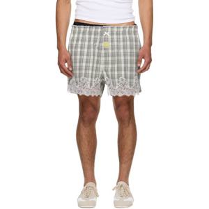 마틴로즈 반바지 SSENSE 익스클루시브 그레이 프렌치 니커스 쇼츠 252892M193001