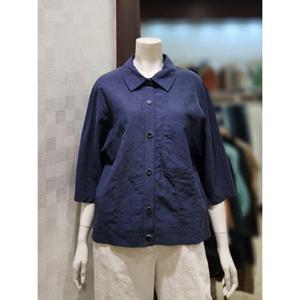 [벨라디터치][벨라디터치] V1E2BL33 린넨 블라우스 자켓 (P00364