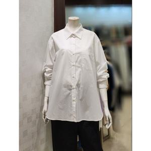 [벨라디터치][벨라디터치] V1E2BL43 뒷단추 포인트 루즈핏 셔츠