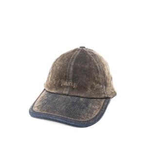준지 애시드 워싱 데님 캡 모자 JC598BP03B