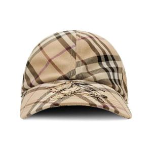 버버리 체크 캡 모자 8102967