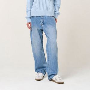 [플랙진]남성 스티즈 M22 스트레이트 연청 데님 팬츠 (PJTH5SZM225)