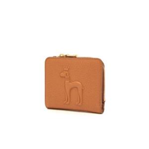 [헤지스ACC]HIWA2F252W2 브라운 퍼피 엠보 라운드지퍼 반지갑
