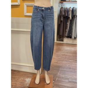 [BCBG]마린 배기핏 청바지 B5C7P340_BL