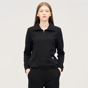 [링스골프]여성 솔리드 셋업 상의 L21E1TF382_BK_HDD