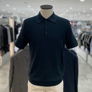 [지오지아]워셔블 카라 니트 티에리_ABF2ET1102_DGN_DG