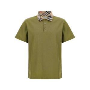 버버리 폴로 티셔츠 8110946 Green